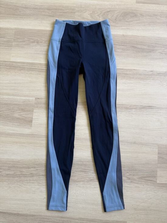 lululemon athletica Pants - Lululemon Get Going Train Tight 28" Inseam True Navy Cascade Thunder Blue Size 4